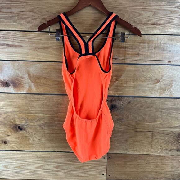 ROKA Orange and Black Competition Swimsuit sz S 32 - Picture 3 of 4